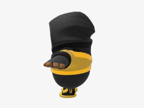 Sandstorm Fall Guy - Fortnite 3D Model