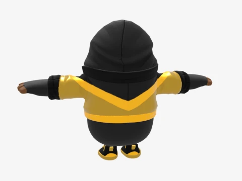 Sandstorm Fall Guy - Fortnite 3D Model