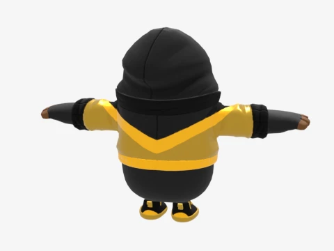 Sandstorm Fall Guy - Fortnite 3D Model
