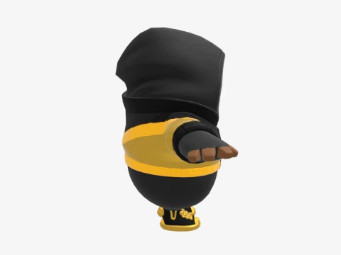 Sandstorm Fall Guy - Fortnite 3D Model