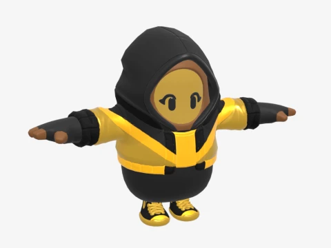 Sandstorm Fall Guy - Fortnite 3D Model