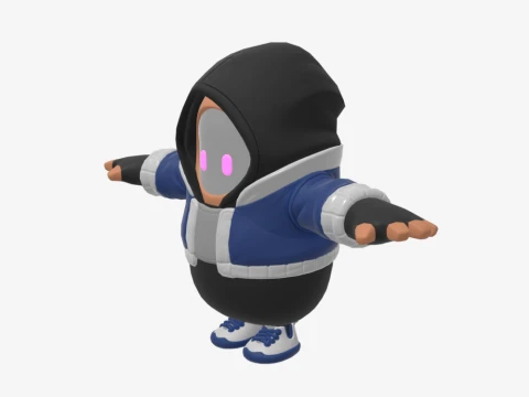 Xander Fall Guy - Fortnite 3D Model