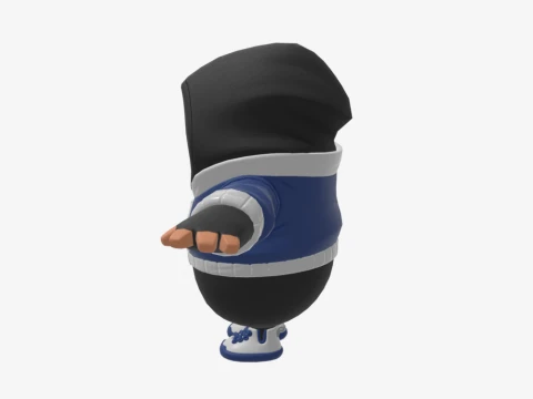 Xander Fall Guy - Fortnite 3D Model