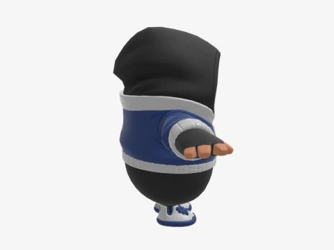 Xander Fall Guy - Fortnite 3D Model