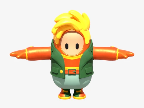 Мастер-ключ Fall Guy — Fortnite 3D Модель