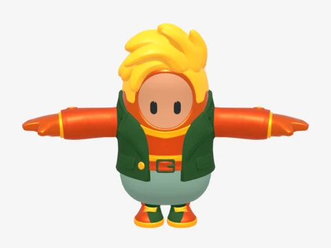 Master Key Fall Guy - Fortnite 3D Model