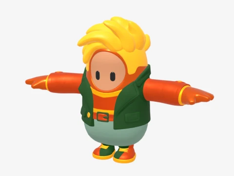 Master Key Fall Guy - Fortnite 3D Model