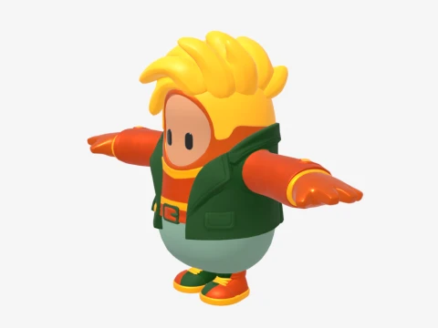 Master Key Fall Guy - Fortnite 3D Model