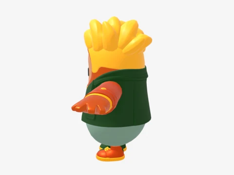 Master Key Fall Guy - Fortnite 3D Model
