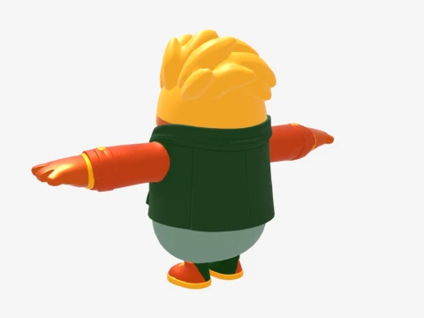 Master Key Fall Guy - Fortnite 3D Model