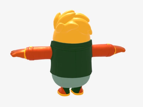 Master Key Fall Guy - Fortnite 3D Model