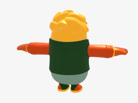 Master Key Fall Guy - Fortnite 3D Model