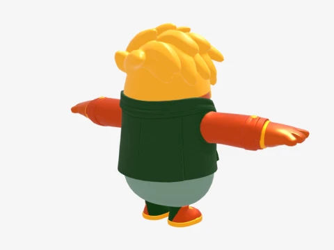 Master Key Fall Guy - Fortnite 3D Model