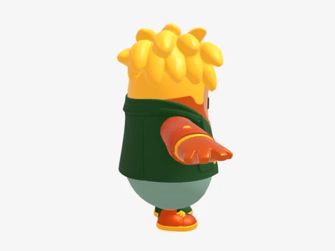 Master Key Fall Guy - Fortnite 3D Model