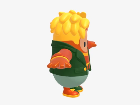 Master Key Fall Guy - Fortnite 3D Model