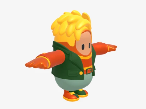 Master Key Fall Guy - Fortnite 3D Model