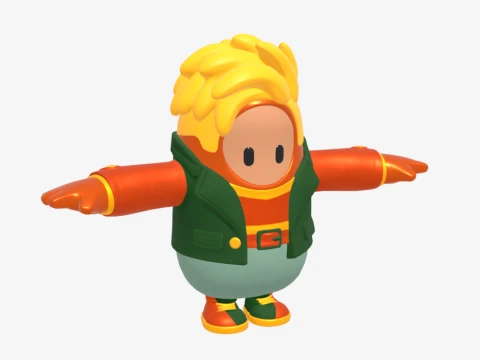 Master Key Fall Guy - Fortnite 3D Model