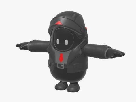 Chaos Agent Fall Guy - Fortnite 3D Model