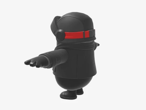Chaos Agent Fall Guy - Fortnite 3D Model