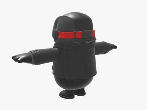 Chaos Agent Fall Guy - Fortnite 3D Model