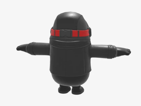 Chaos Agent Fall Guy - Fortnite 3D Model