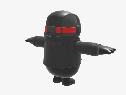 Chaos Agent Fall Guy - Fortnite 3D Model