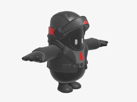 Chaos Agent Fall Guy - Fortnite 3D Model