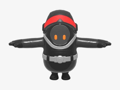 Chaos Explorer Fall Guy - Fortnite 3D Model