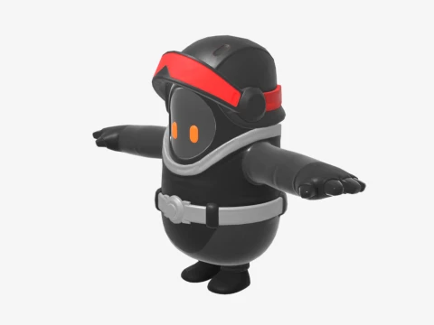 Chaos Explorer Fall Guy - Fortnite 3D Model