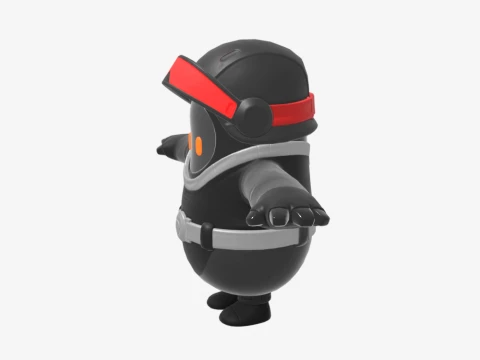 Chaos Explorer Fall Guy - Fortnite 3D Model