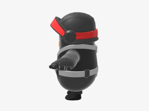 Chaos Explorer Fall Guy - Fortnite 3D Model