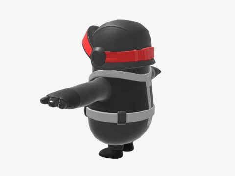 Chaos Explorer Fall Guy - Fortnite 3D Model