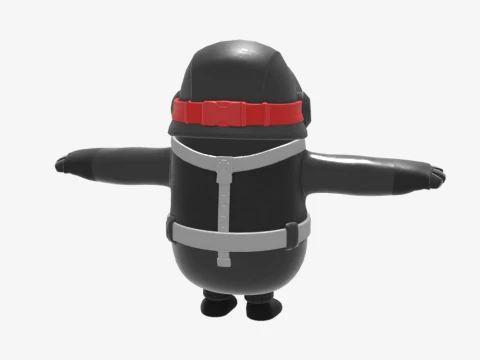 Chaos Explorer Fall Guy - Fortnite 3D Model