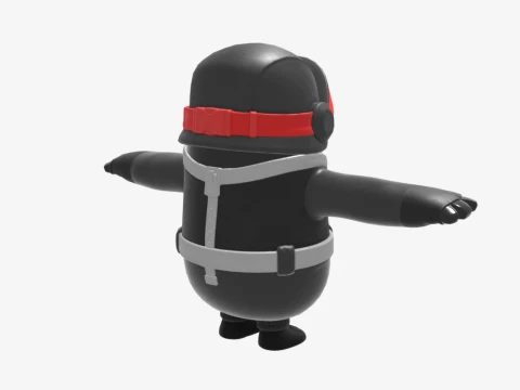 Chaos Explorer Fall Guy - Fortnite 3D Model