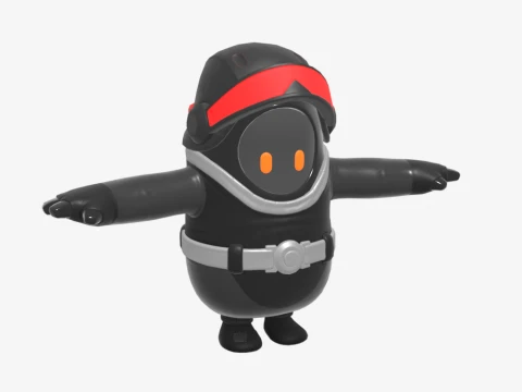 Chaos Explorer Fall Guy - Fortnite 3D Model