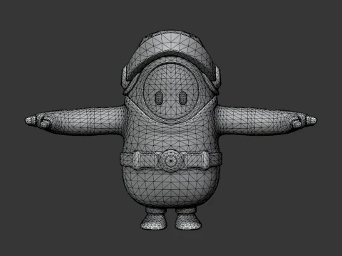 Chaos Explorer Fall Guy - Fortnite 3D Model