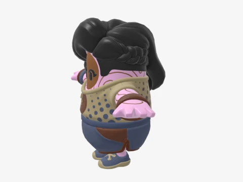 Jules Fall Guy - Fortnite 3D Model
