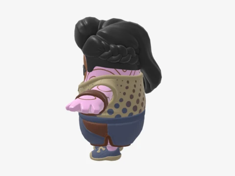 Jules Fall Guy - Fortnite 3D Model