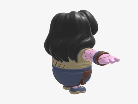 Jules Fall Guy - Fortnite 3D Model