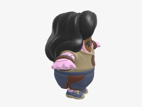 Jules Fall Guy - Fortnite 3D Model