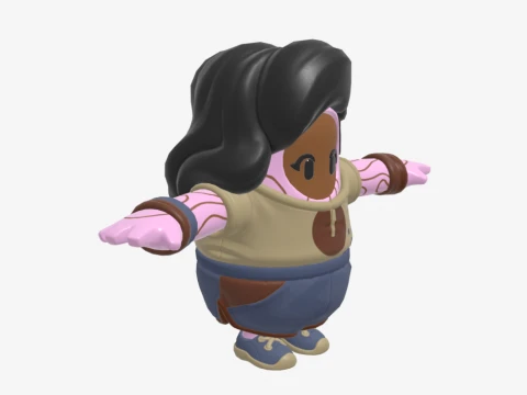 Jules Fall Guy - Fortnite 3D Model