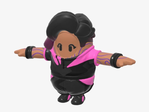 Beach Jules Fall Guy - Fortnite 3D Model