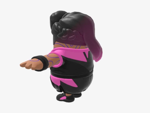 Beach Jules Fall Guy - Fortnite 3D Model