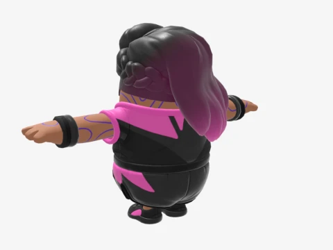 Beach Jules Fall Guy - Fortnite 3D Model