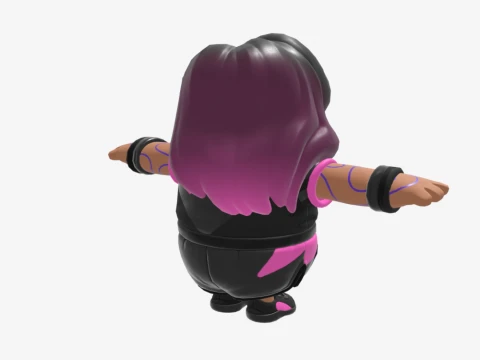 Beach Jules Fall Guy - Fortnite 3D Model