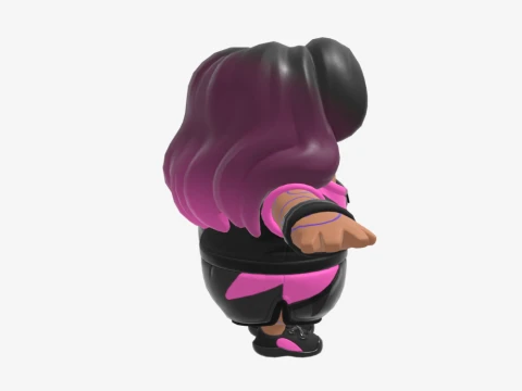 Beach Jules Fall Guy - Fortnite 3D Model