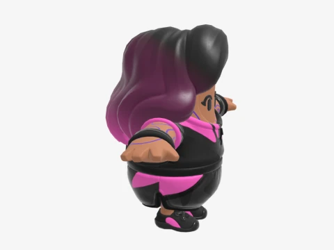 Beach Jules Fall Guy - Fortnite 3D Model