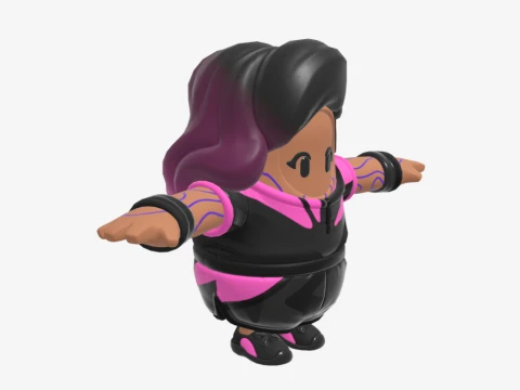 Beach Jules Fall Guy - Fortnite 3D Model