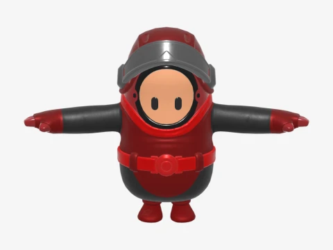 Rogue Navigator Fall Guy - Fortnite 3D Model