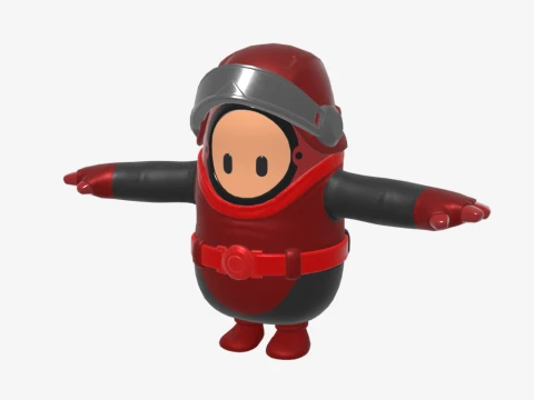 Rogue Navigator Fall Guy - Fortnite 3D Model
